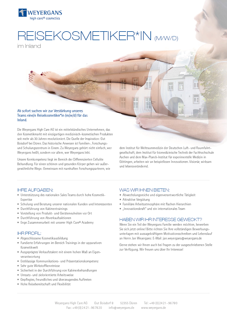 Reisekosmetiker*in